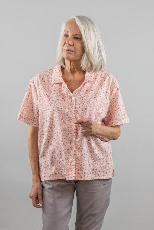 Chemisier manches courtes (CHAMBRAY)