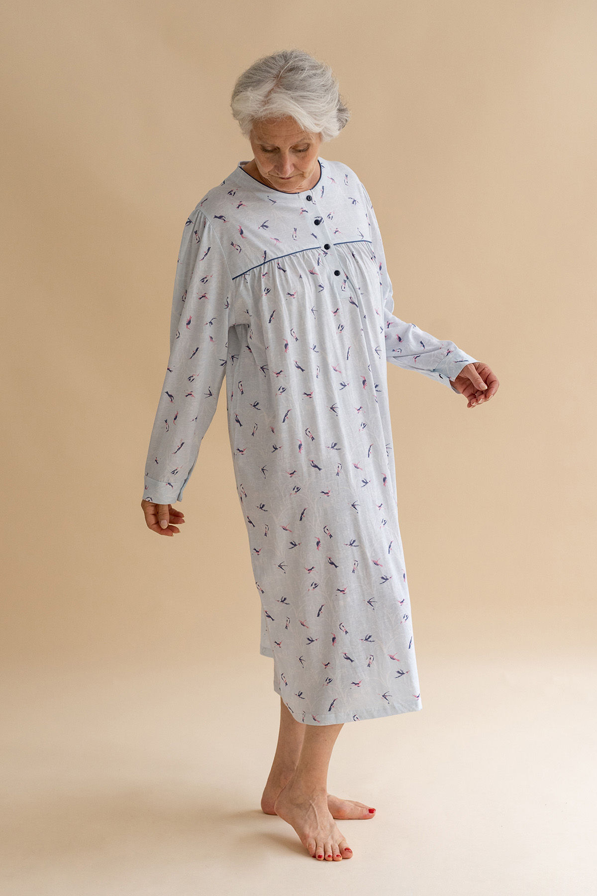chemise de nuit femme senior