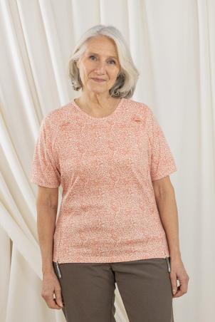Tee-shirt zippé à motifs (TESSY)
