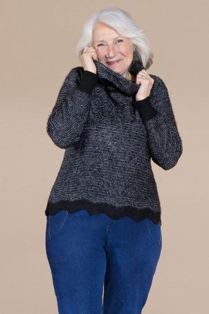 Pull ajouré manches longues (PAILLET)