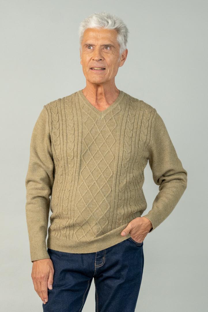 Pulls homme sénior pour personne agée