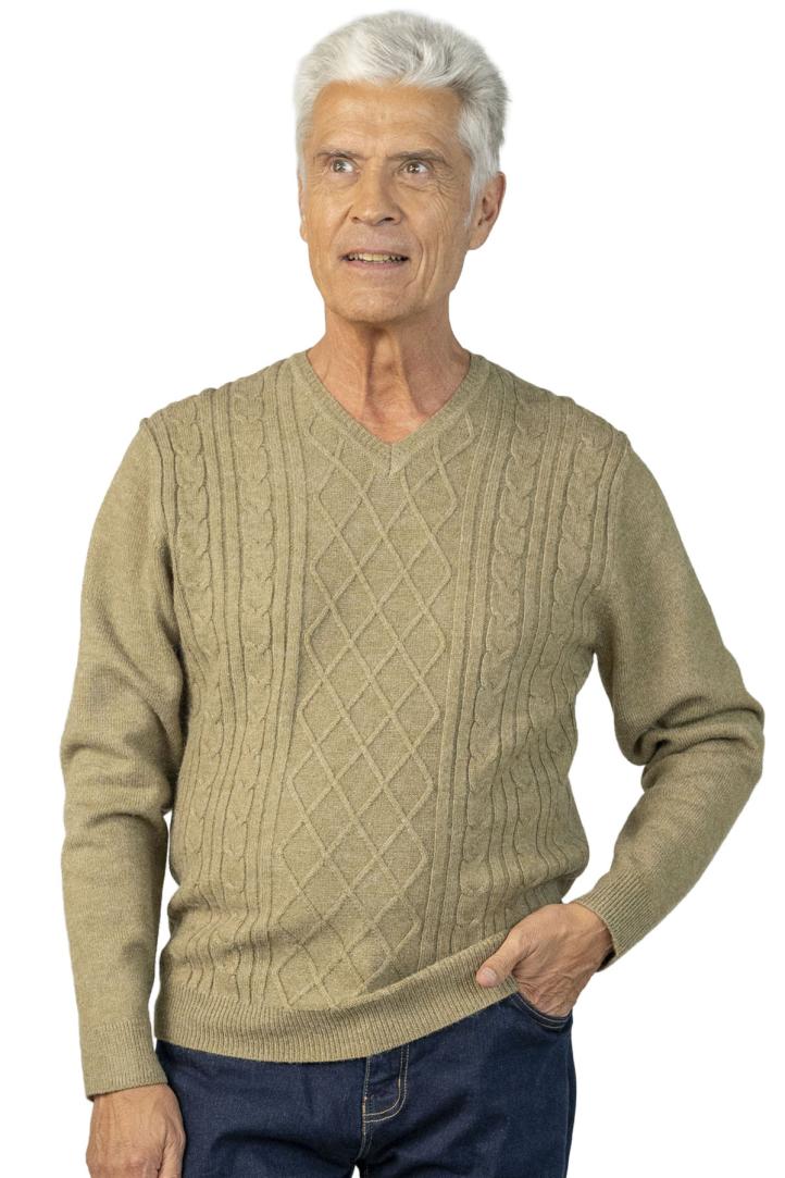 Pulls homme sénior pour personne agée