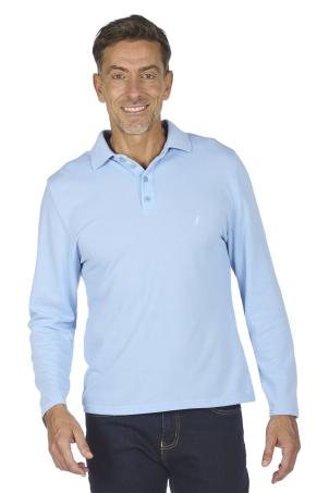 Polo uni manches longues (PONTIGNY)