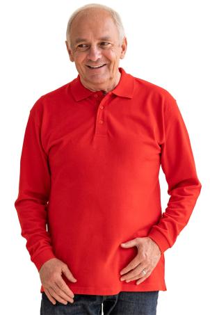 Polo uni manches longues (PONTIGNY)