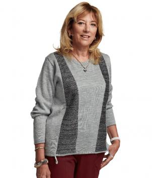 Pull zippé manches longues (PRASVILLE)
