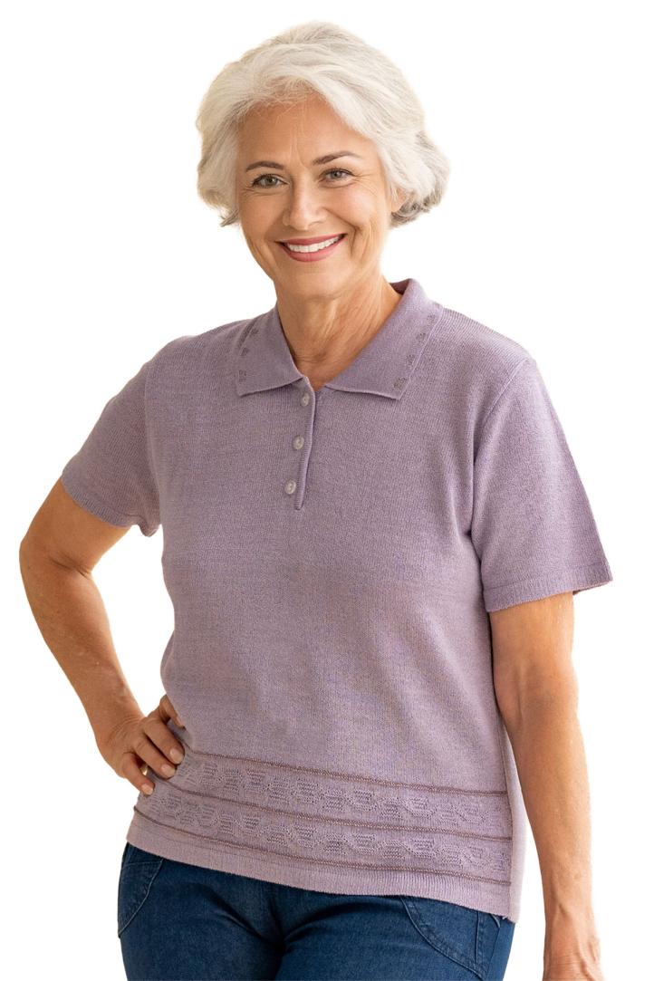 Polos femme sénior pour personne agée