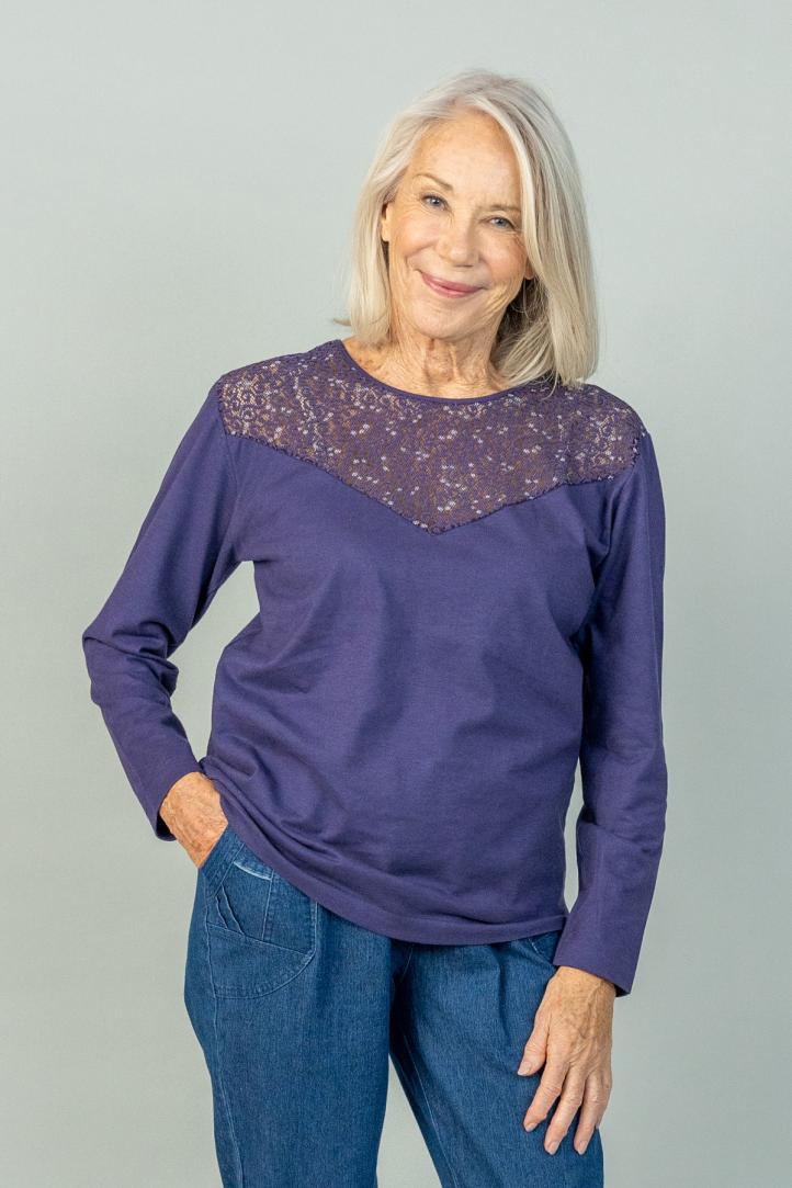 Tee-shirts femme sénior pour personne agée