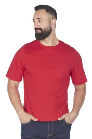 Tee-shirt uni col rond manches courtes (TAMPICO)