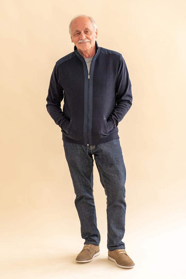 Vestes homme sénior pour personne agée