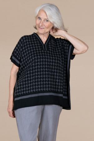 Poncho jacquard (PANCEY)