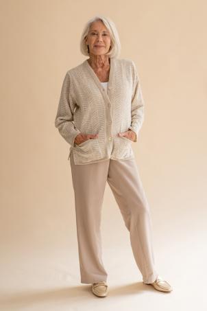 Gilet motif jacquard (GAEL)