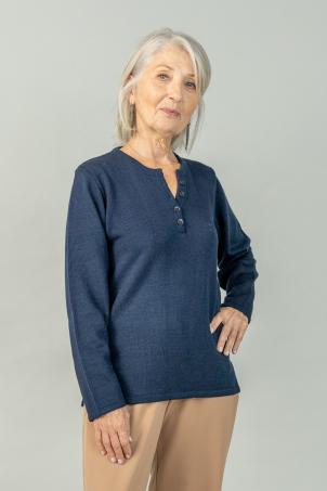 Pull col tunisien (POUILLY)