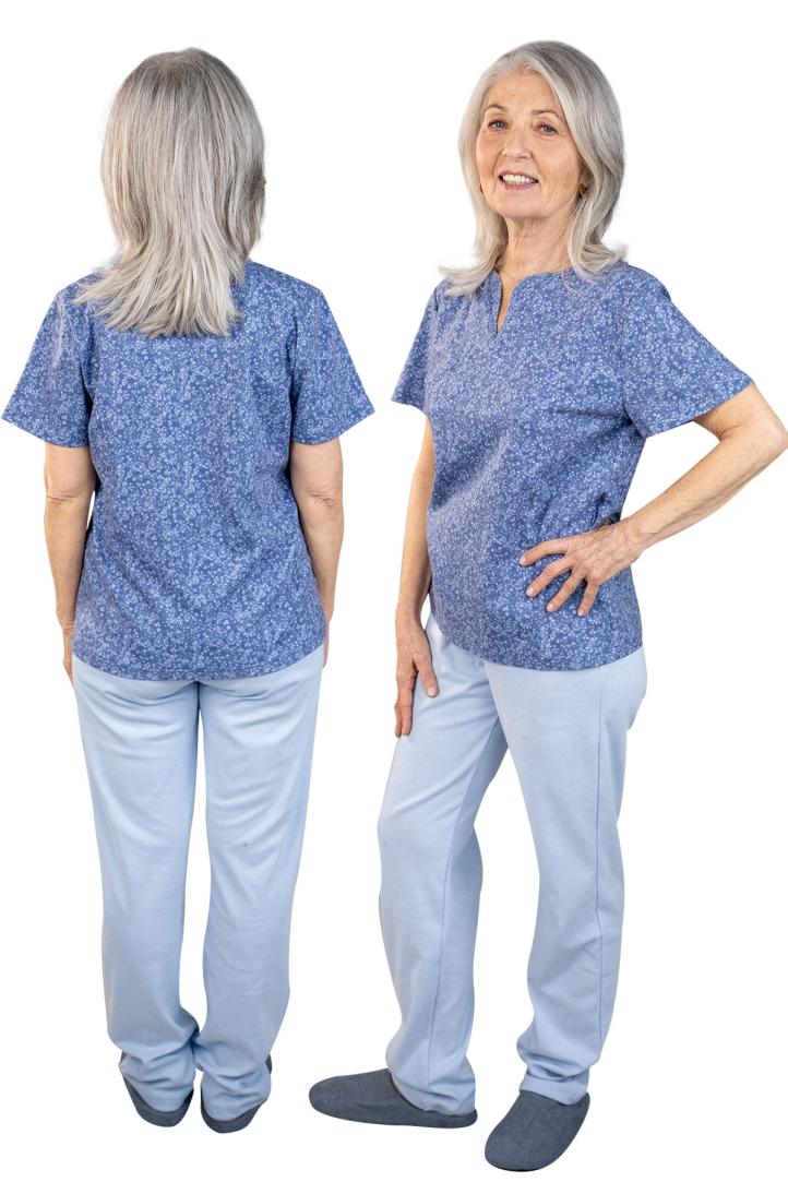 Vêtements de nuit femme sénior pour personne agée