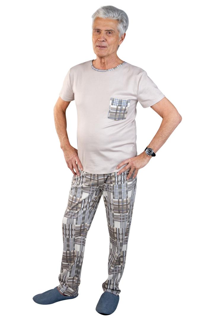 Vêtements de nuit homme sénior pour personne agée
