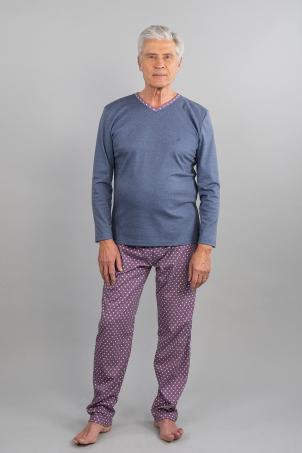 Pyjama imprimé manches longues (NIZAN)