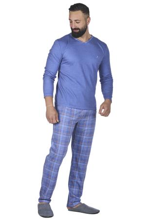 Pyjama imprimé manches longues (NIZAN)