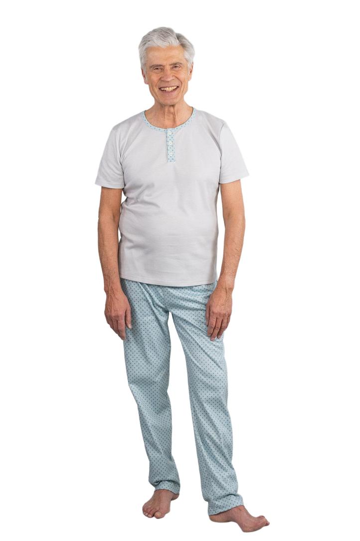 Vêtements de nuit homme sénior pour personne agée