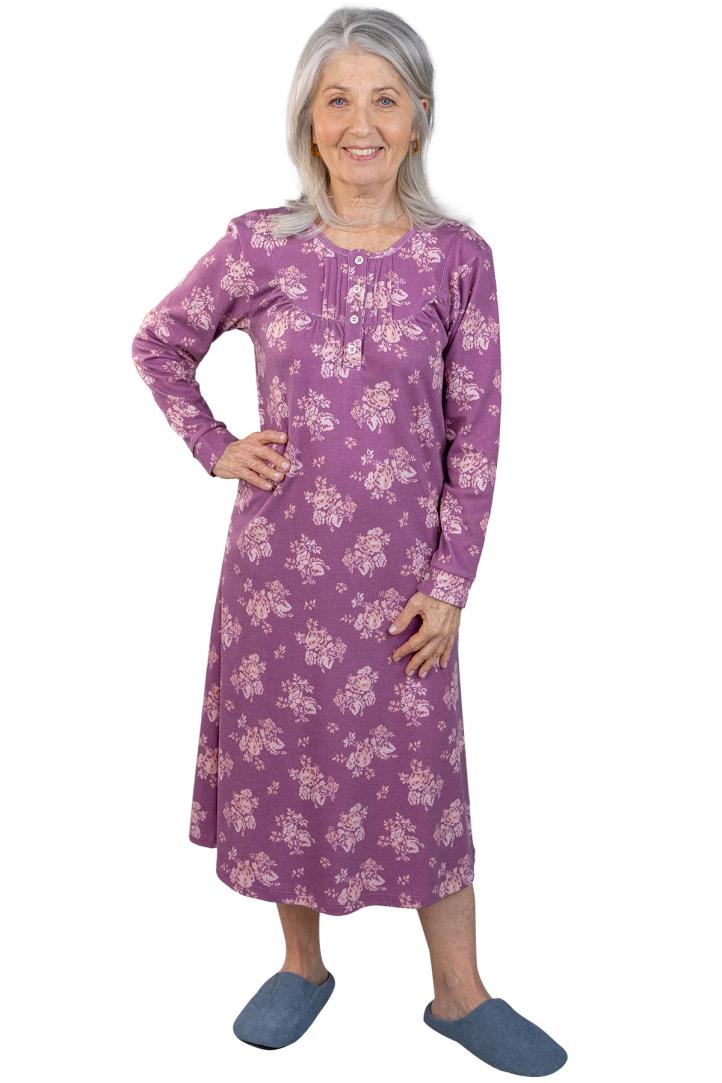 Vêtements de nuit femme sénior pour personne agée