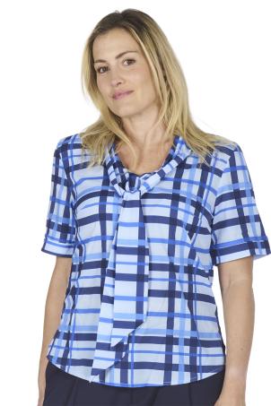 Blouse imprimée manches courtes (BELLEVILLE)