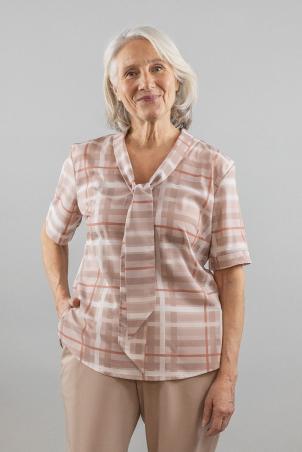 Blouse col lavallière (BELLEVILLE)