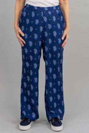 Pantalon fluide imprimé (POILLY)