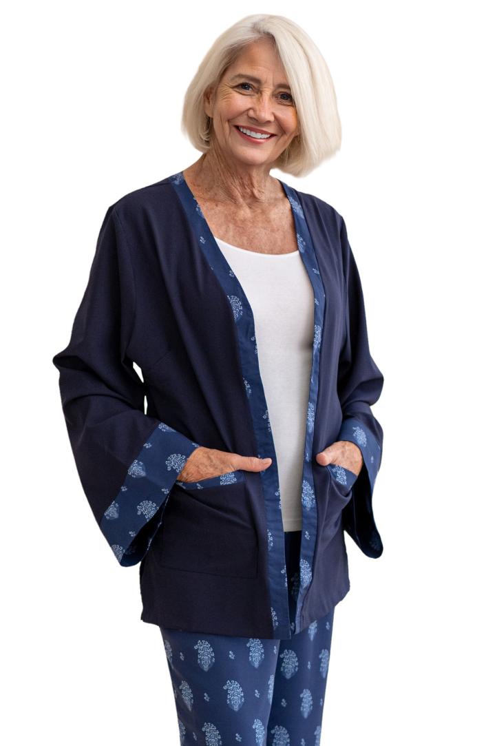 Vêtements de nuit femme sénior pour personne agée