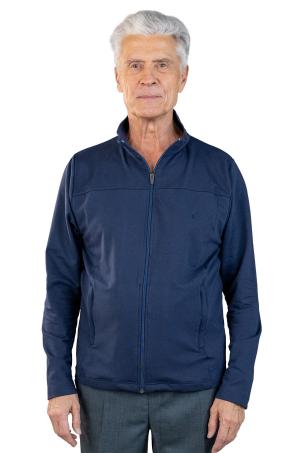 Veste unie col montant manches longues (VADENAY)