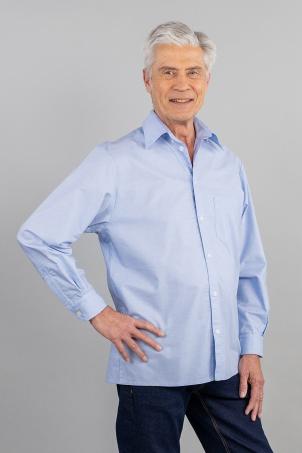 Chemise unie manches longues (CAESTRE)