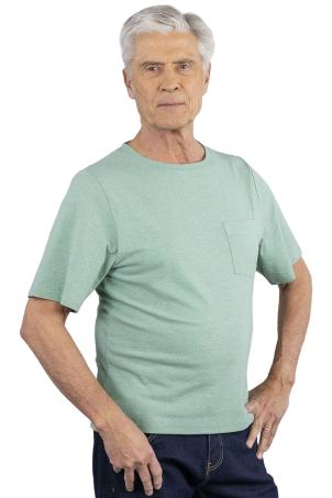Tee-shirt uni col rond manches courtes (TAIX)