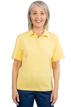 Polo en jersey uni manches courtes (PALLUEL)