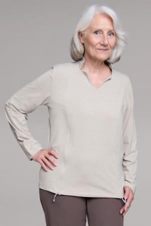 Tee-shirt adapté col inversé (THEIRY)