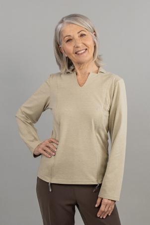 Tee-shirt adapté col inversé (THEIRY)