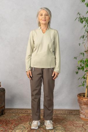 Tee-shirt adapté col inversé (THEIRY)