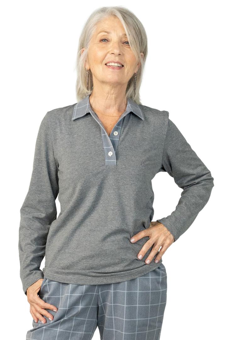 Polos femme sénior pour personne agée