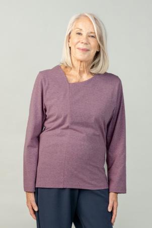 Tee-shirt col asymétrique (TRIVY)