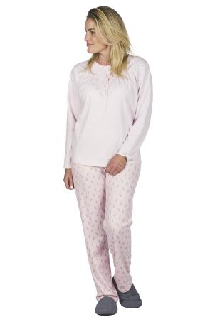 Pyjama col tunisien manches longues (NILVANGE)