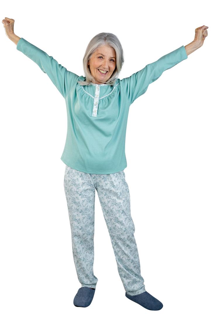 Vêtements de nuit femme sénior pour personne agée