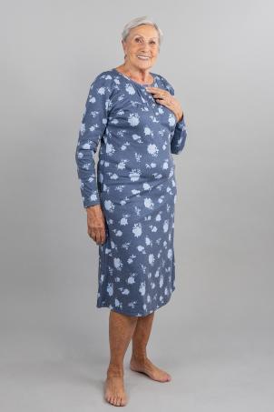 Chemise de nuit manches longues (NORROY)