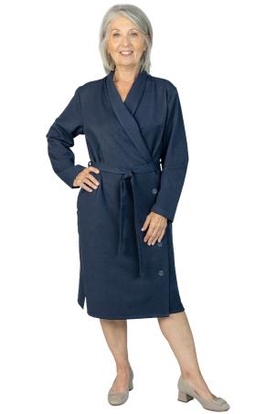 Robe col chale manches longues (RECY)