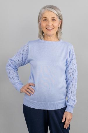 Pull manches longues ajourees (PULLAY)
