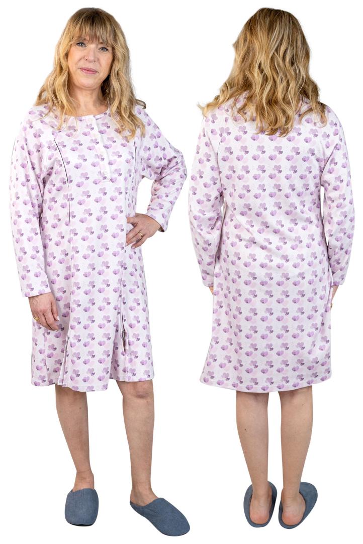 Vêtements de nuit femme sénior pour personne agée