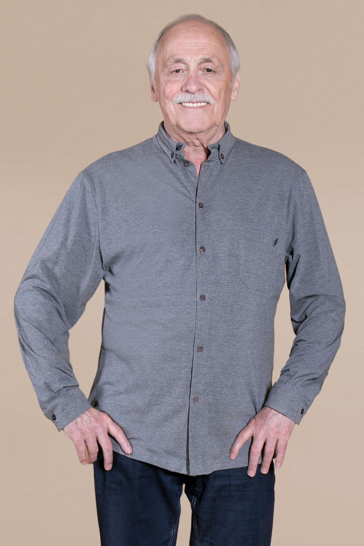 Chemise Outdoor Viavesto Homme Taille 46 – Gris, Anti-insectes Et UV (occasion, Parfait état)