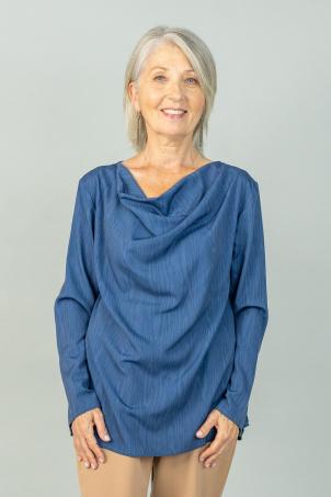 Blouse col bénitier (BARBERY)