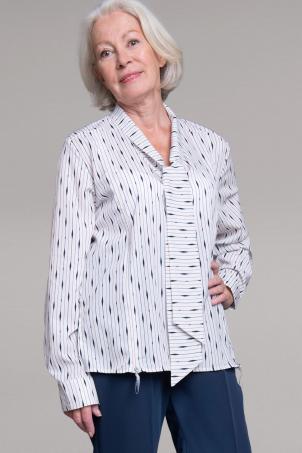 Blouse adaptée col lavandière (BALINE)