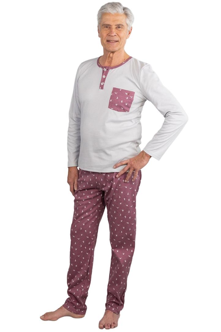 Vêtements de nuit homme sénior pour personne agée