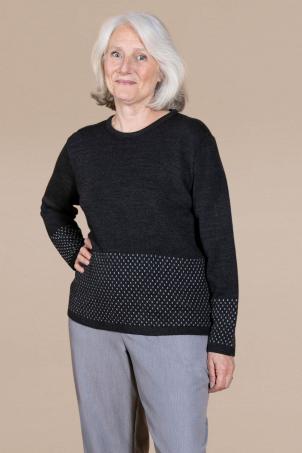 Pull détails jacquard (PAKA)