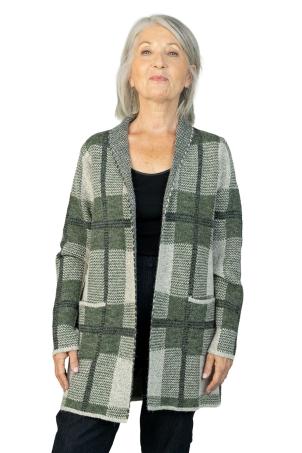 Gilet à carreaux manches longues (GARENNES)