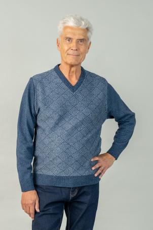Pull motif Jacquard (PALNECA)