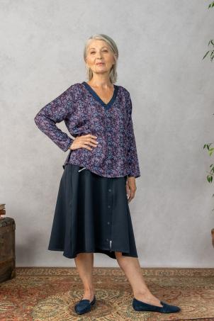 Blouse adaptée imprimée (BARCY)