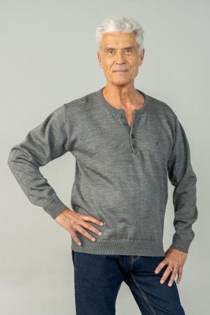 Pull col tunisien manches longues (PHLIN)